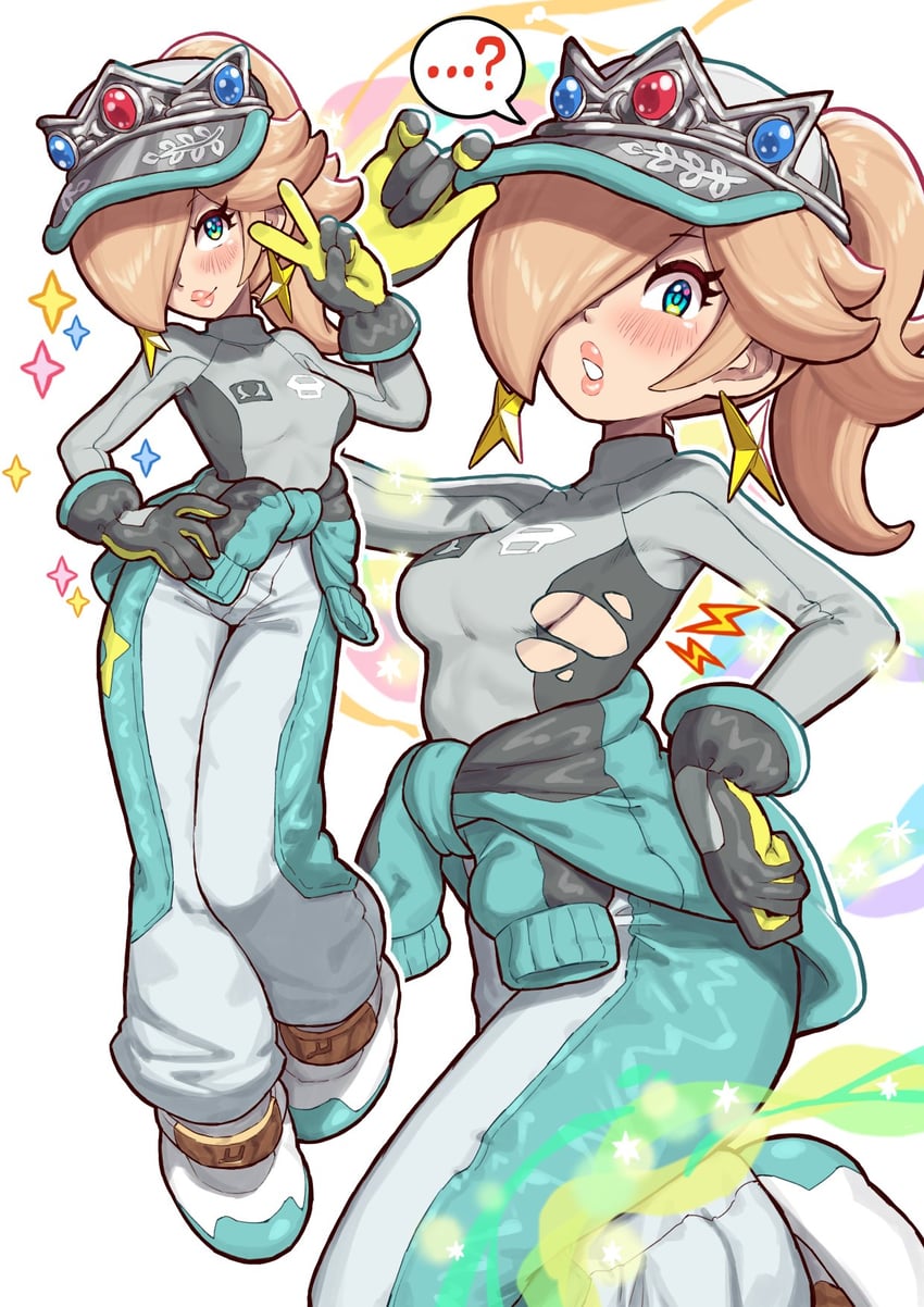 rosalina (mario and 2 more) drawn by toggy_keiichi