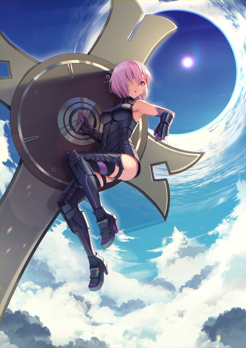 mash kyrielight (fate and 1 more) drawn by goback