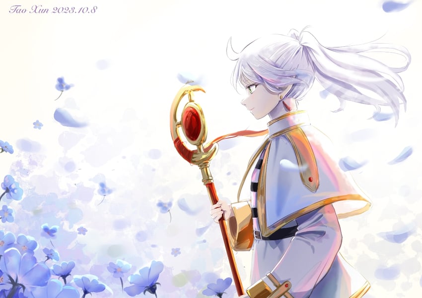 frieren (sousou no frieren) drawn by yu_heng_heng_taoxun
