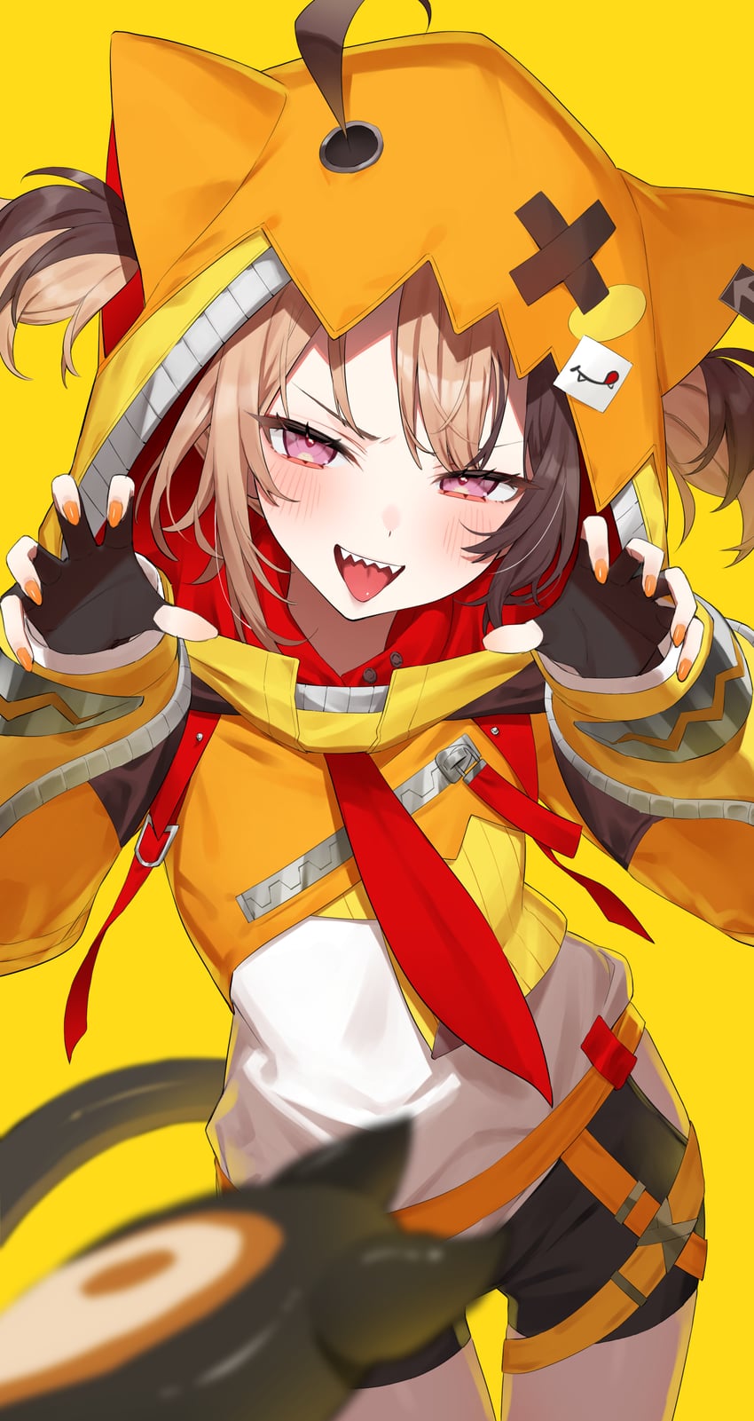 gigi murin (hololive and 1 more) drawn by aotake_iro