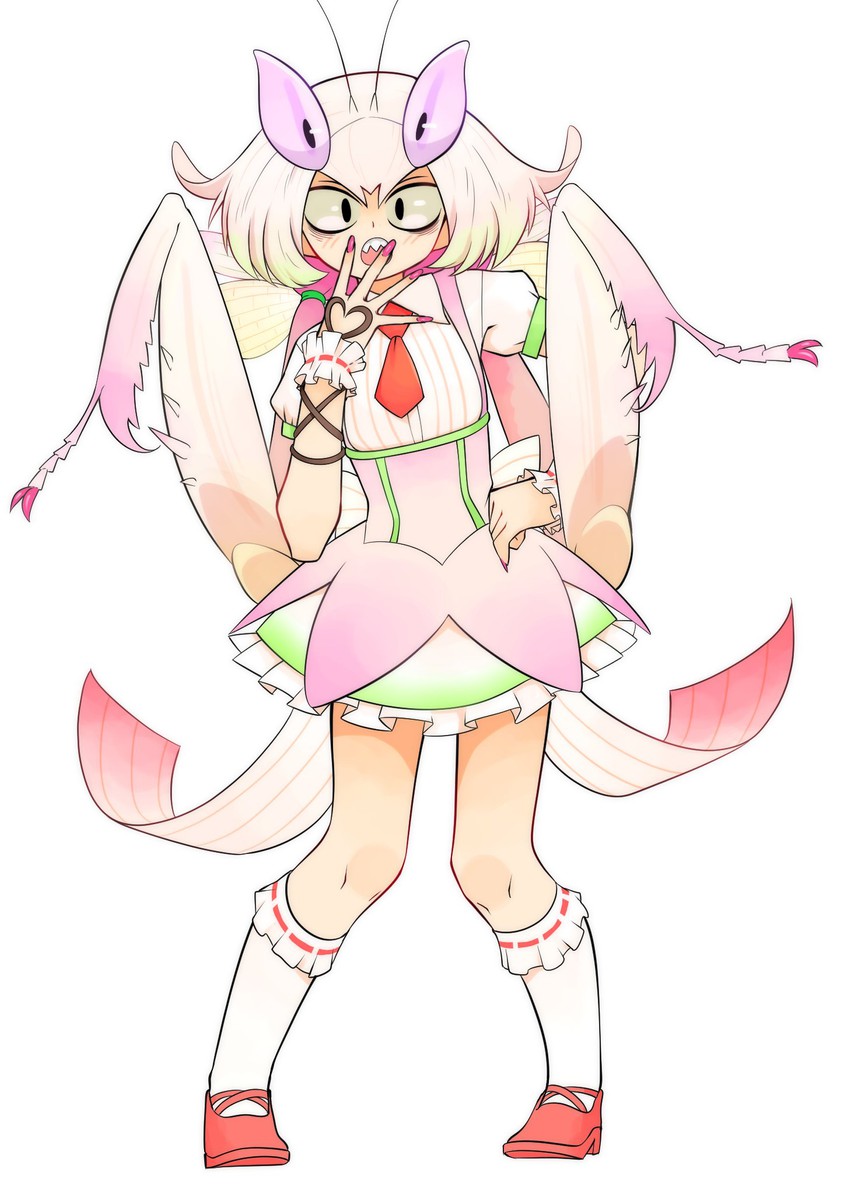 mantis akiyama (original and 1 more) drawn by evolvingmonkey