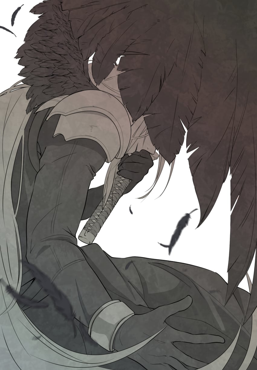 sephiroth (final fantasy and 2 more) drawn by i_ne_rrr