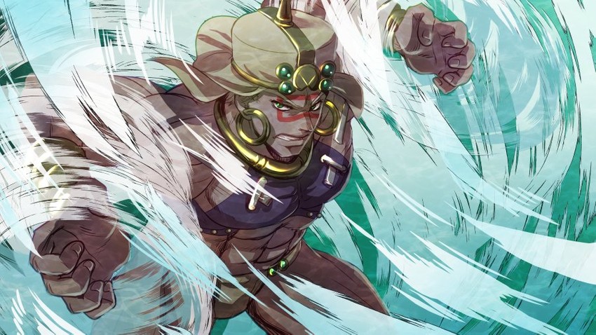 wamuu (jojo no kimyou na bouken and 1 more) drawn by 7mitohgarashi