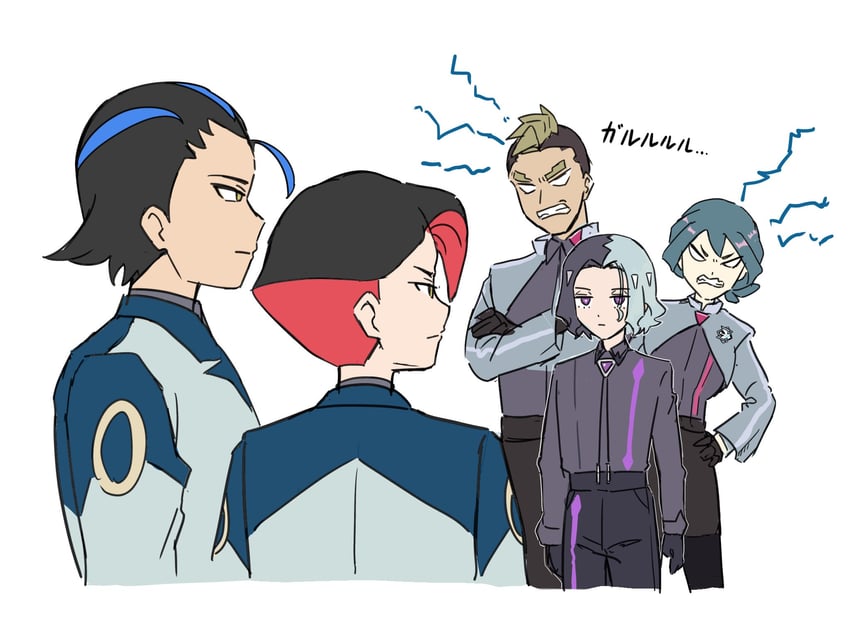 amethio, onia, and zirc (pokemon and 1 more) drawn by copituji