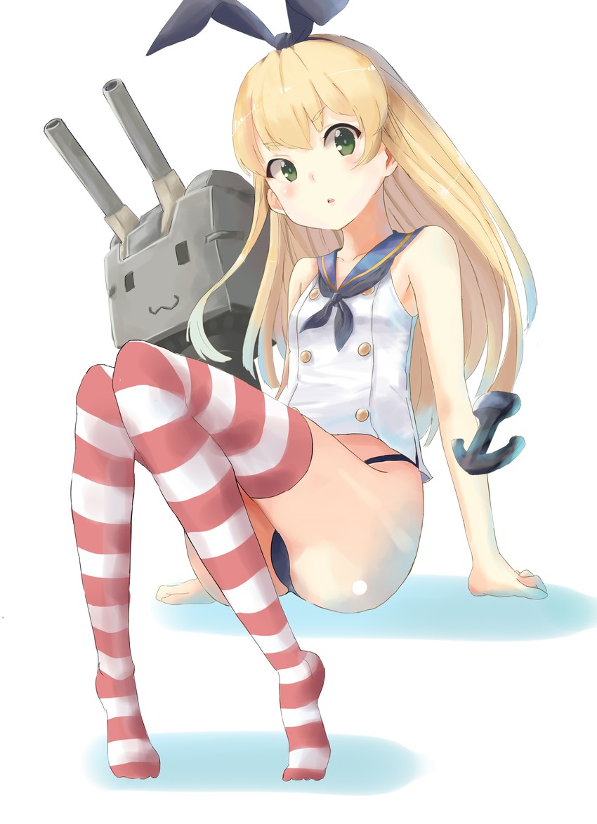 shimakaze and rensouhou-chan (kantai collection) drawn by atg_(wttoo0202)