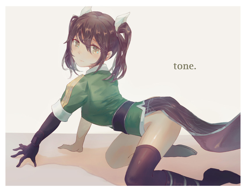 tone and tone kai ni (kantai collection) drawn by maoshenzou