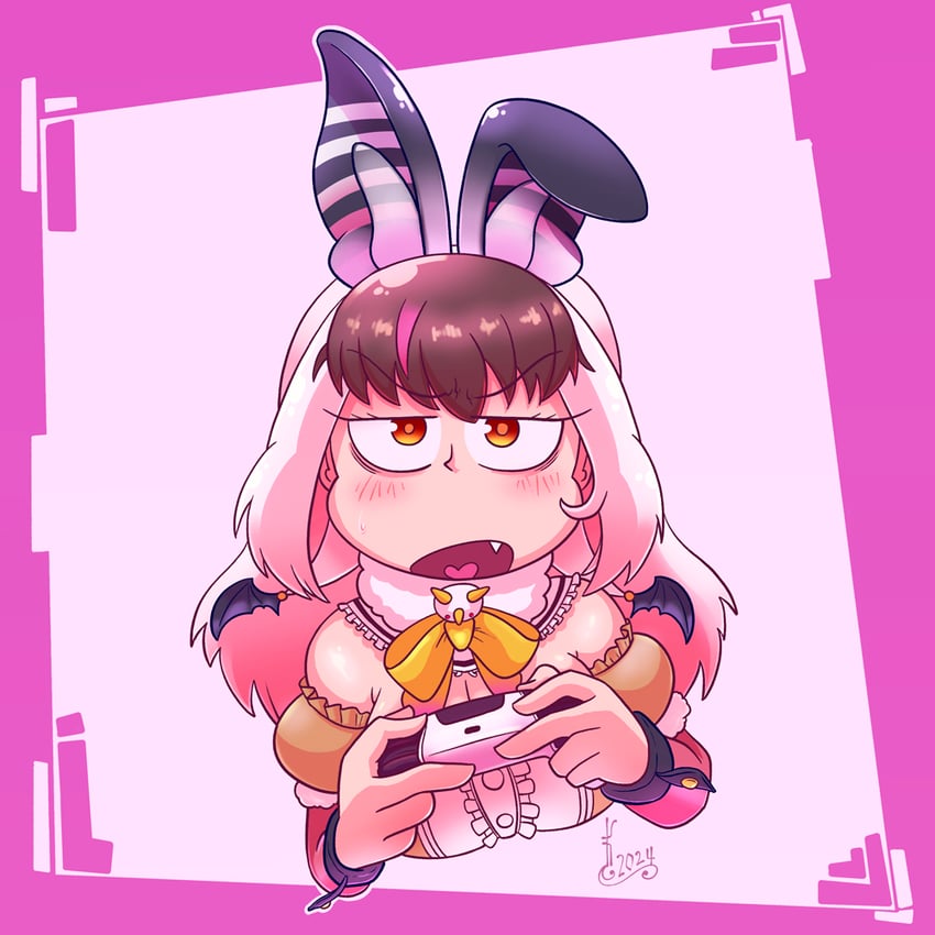 brown long-eared bat (kemono friends and 1 more) drawn by kuraibe_keishi