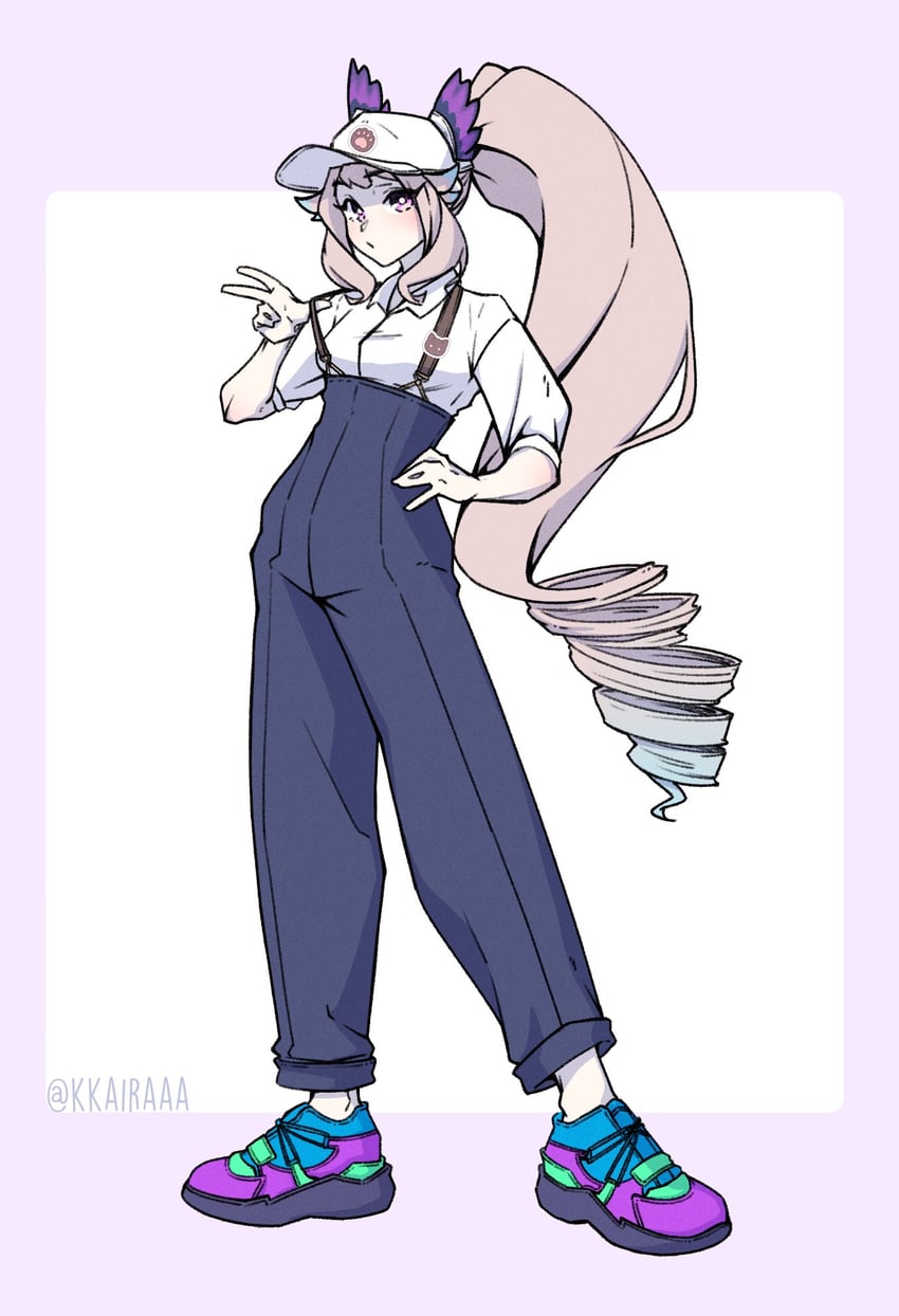 enna alouette (nijisanji and 1 more) drawn by kkairaaa