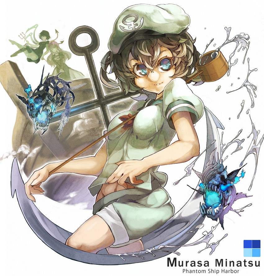 hijiri byakuren, houjuu nue, and murasa minamitsu (touhou) drawn by himuro_shunsuke