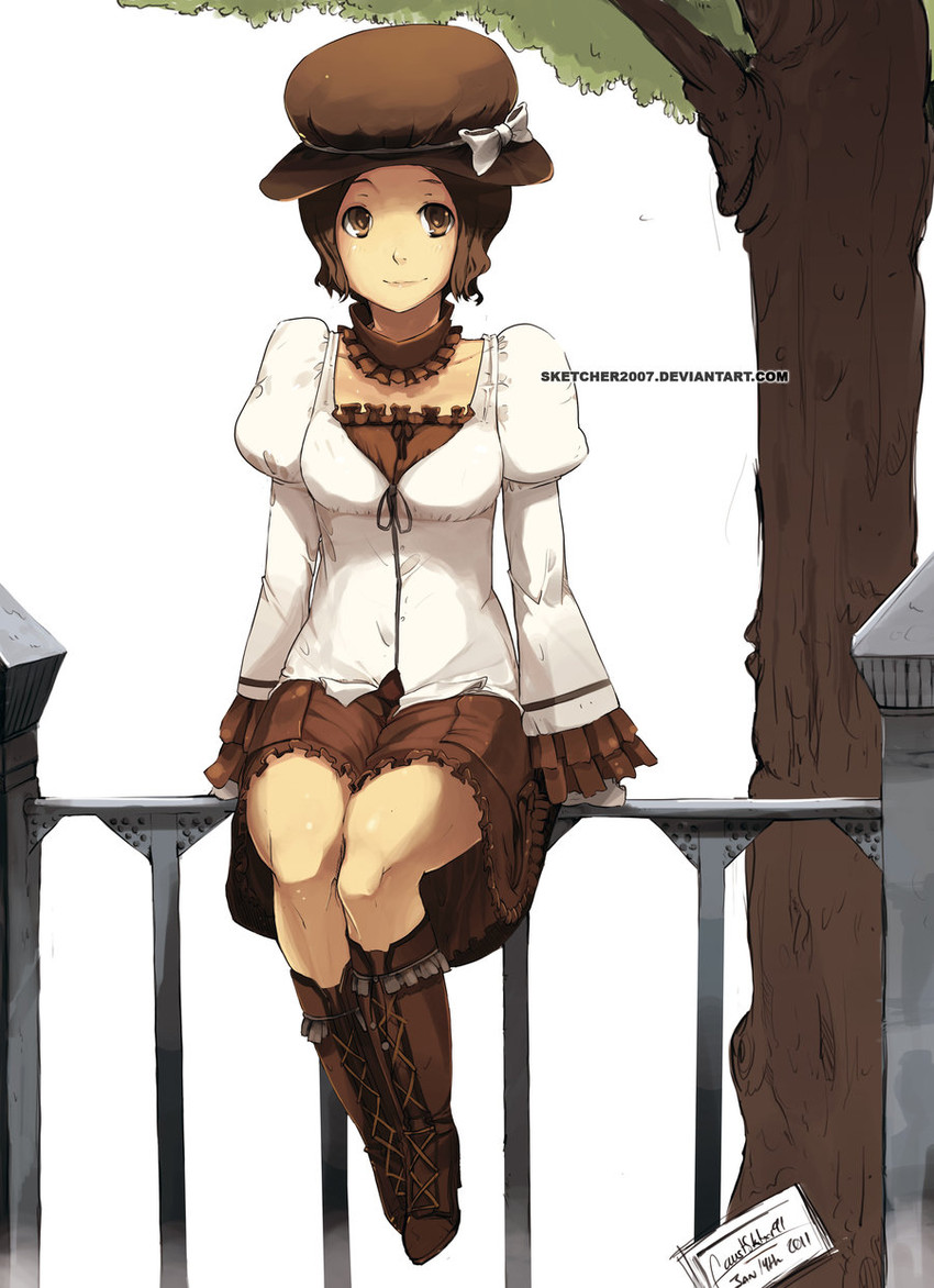 player character (original and 1 more) drawn by faustsketcher