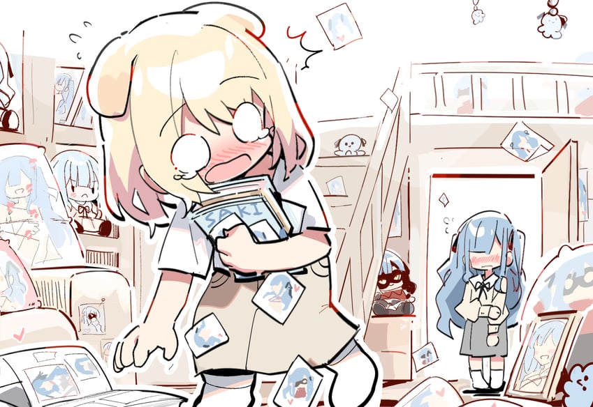togawa sakiko, misumi uika, and oblivionis (bang dream! and 1 more) drawn by zhanzhangzlw