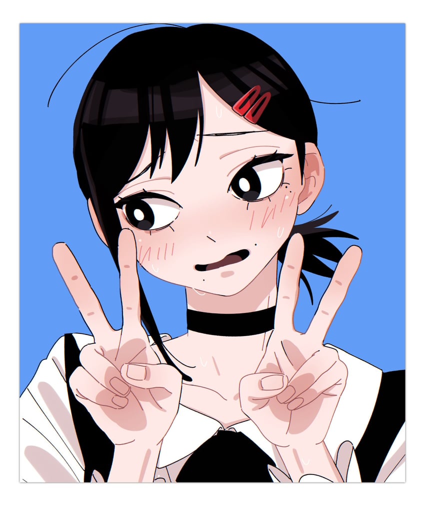higashiyama kobeni (chainsaw man) drawn by ten_ten_10_10