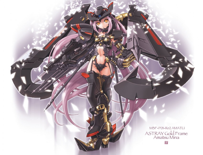 gundam astray gold frame amatsu mina custom (gundam and 2 more) drawn by uni_tenten