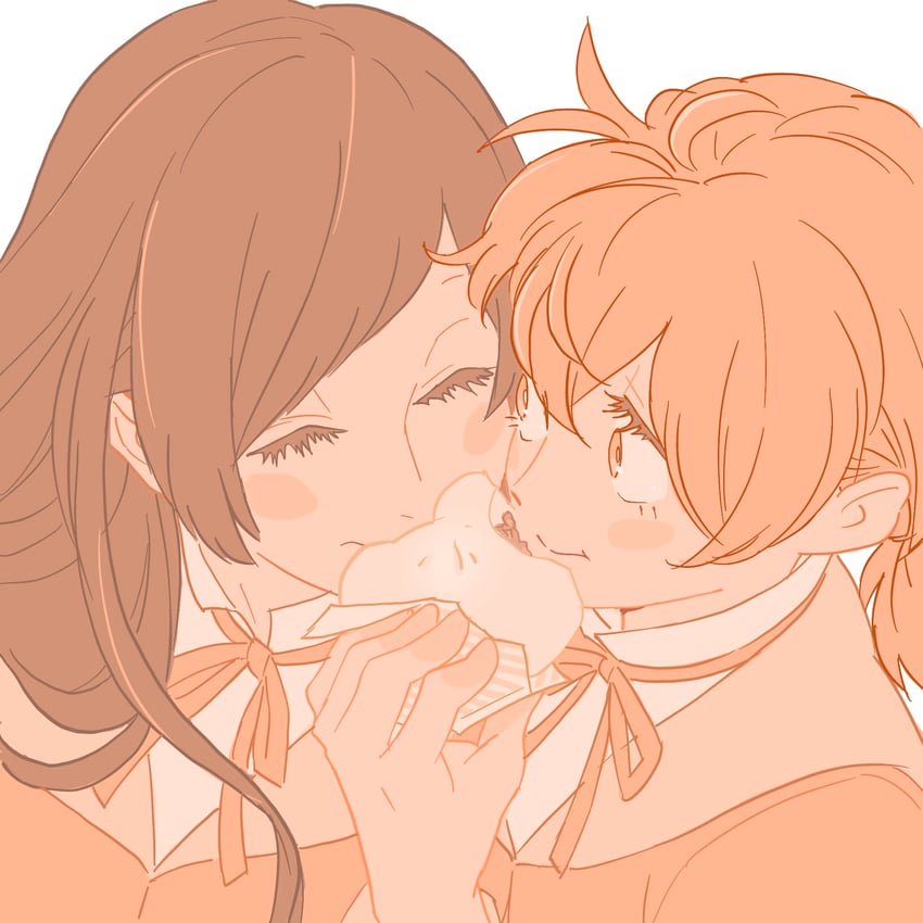 koito yuu and nanami touko (yagate kimi ni naru) drawn by 55bata6rou