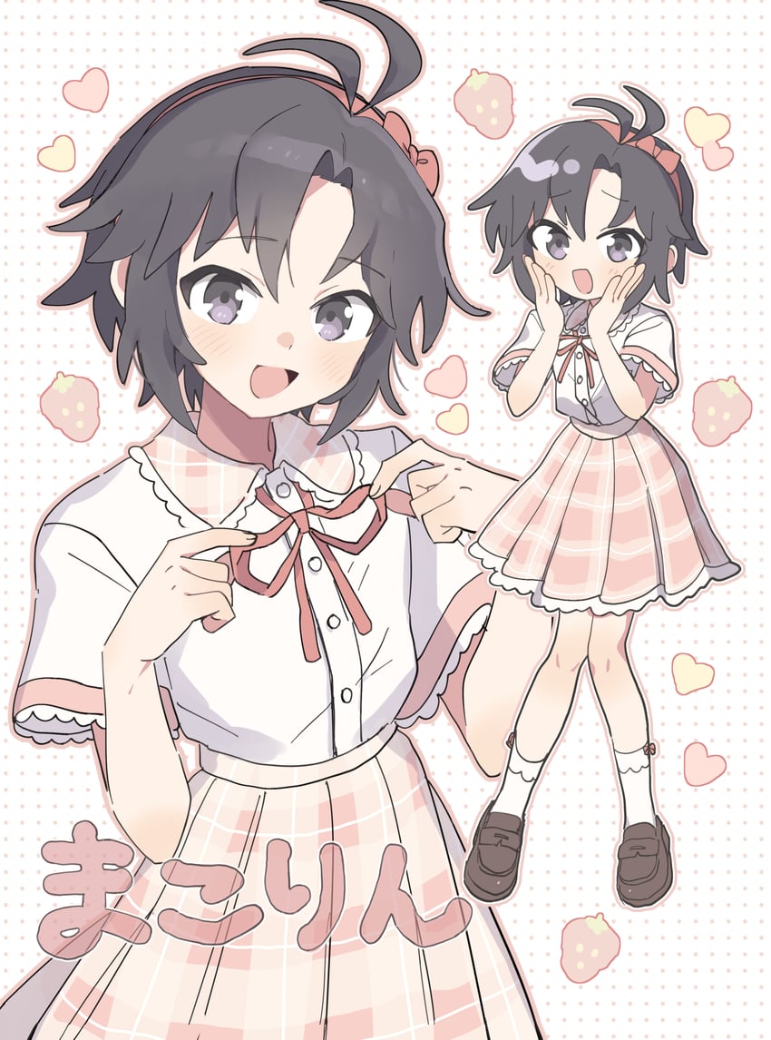 kikuchi makoto (idolmaster and 2 more) drawn by pnt_0202