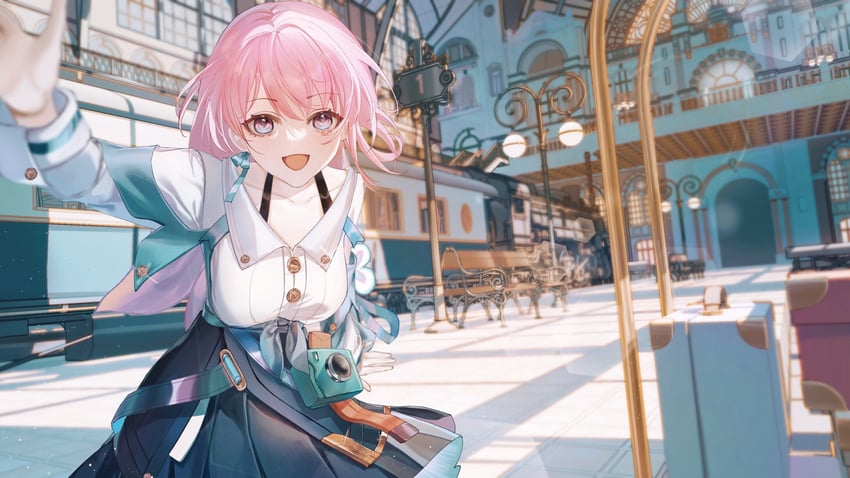 march 7th (honkai and 1 more) drawn by sappheiros
