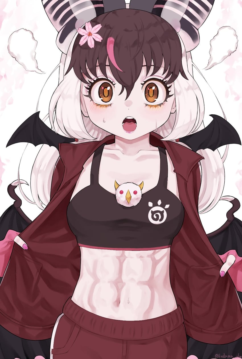 brown long-eared bat (kemono friends and 1 more) drawn by kedama_(ughugjydthjdf)