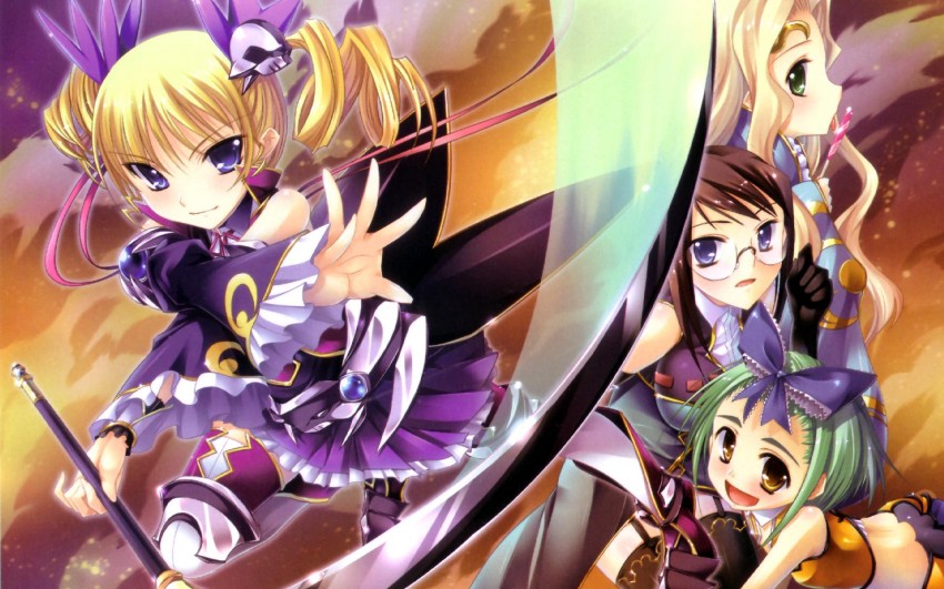 sousou, teiiku, kakuka, and ten'i (koihime musou) drawn by kantaka