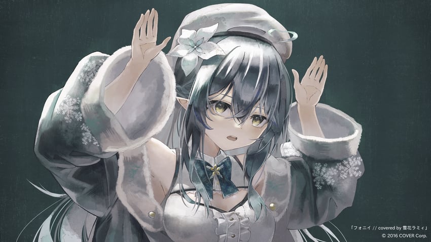 yukihana lamy (hololive and 1 more) drawn by anzi