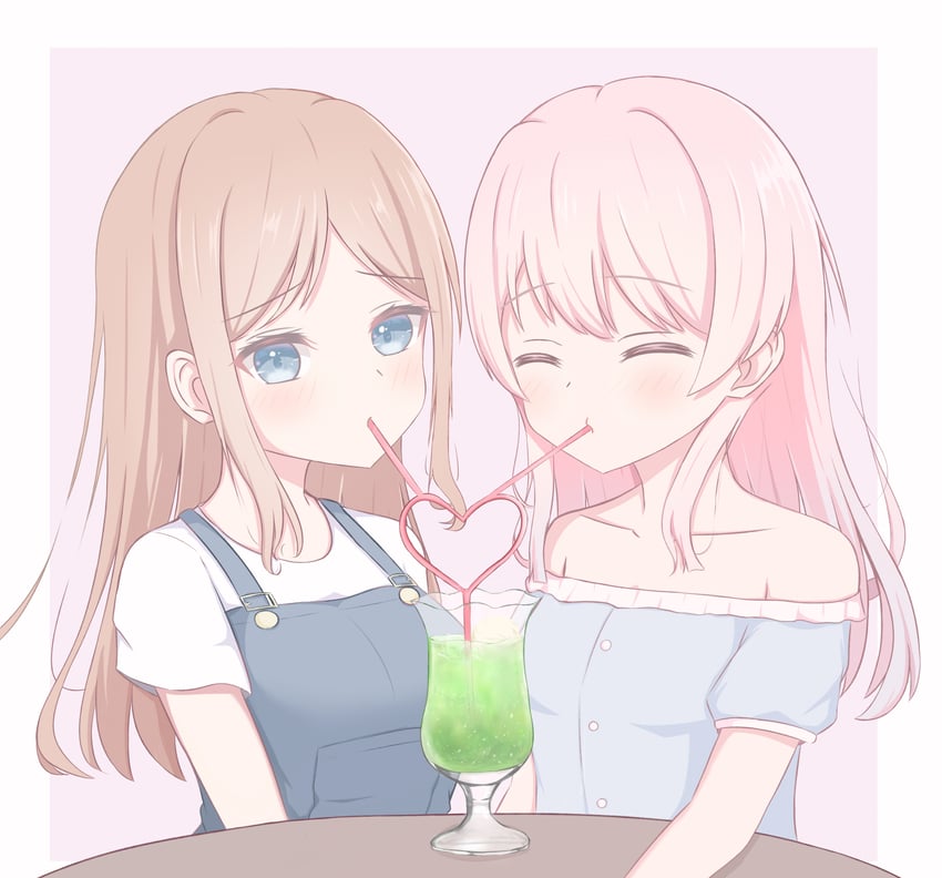 chihaya anon and nagasaki soyo (bang dream! and 1 more) drawn by liya_(yosoro2016)