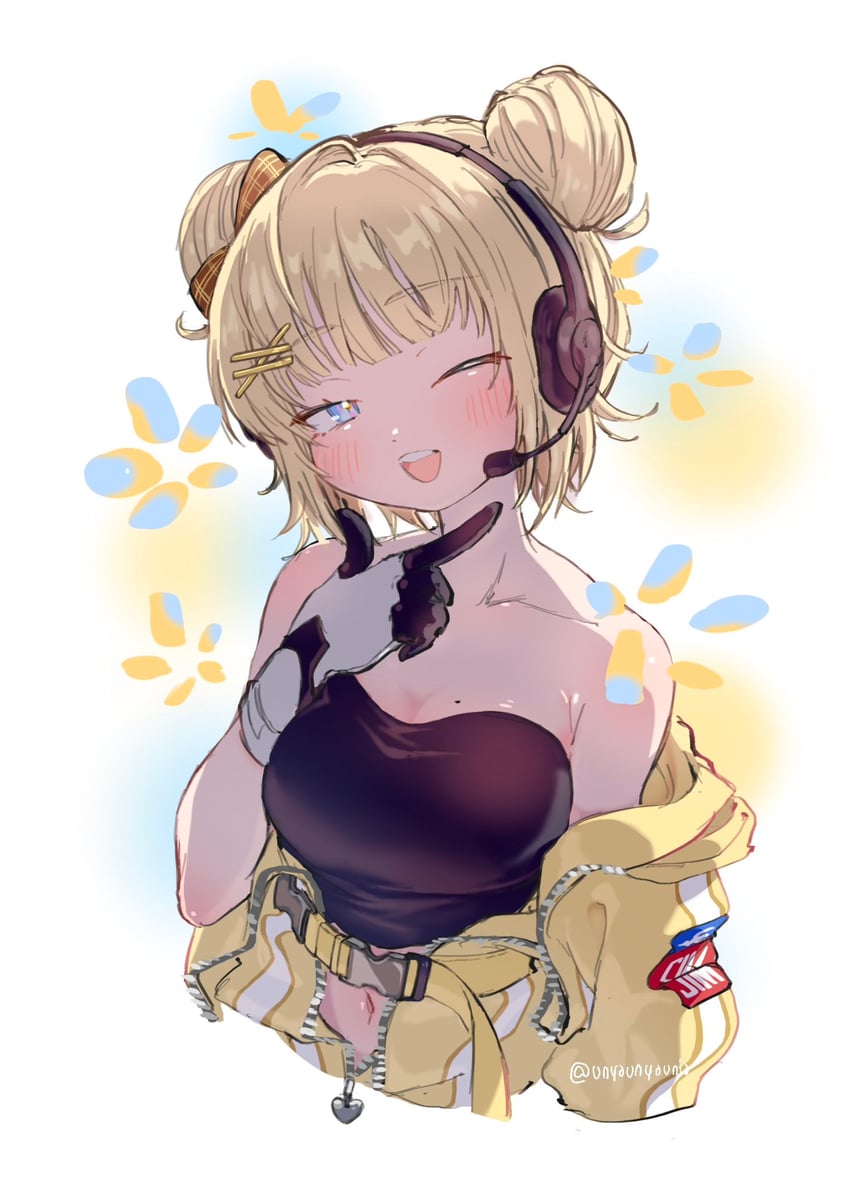 watson amelia (hololive and 1 more) drawn by unya_(unyaunia)