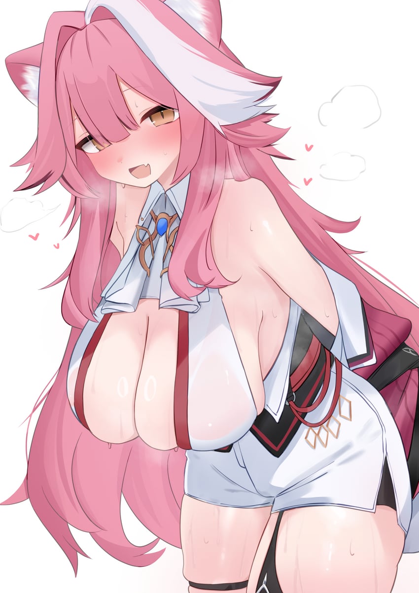 raora panthera (hololive and 1 more) drawn by oyashiro_ooo