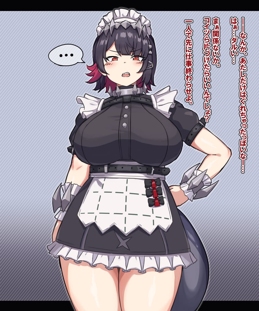 ellen joe (zenless zone zero) drawn by herutsuheimuu