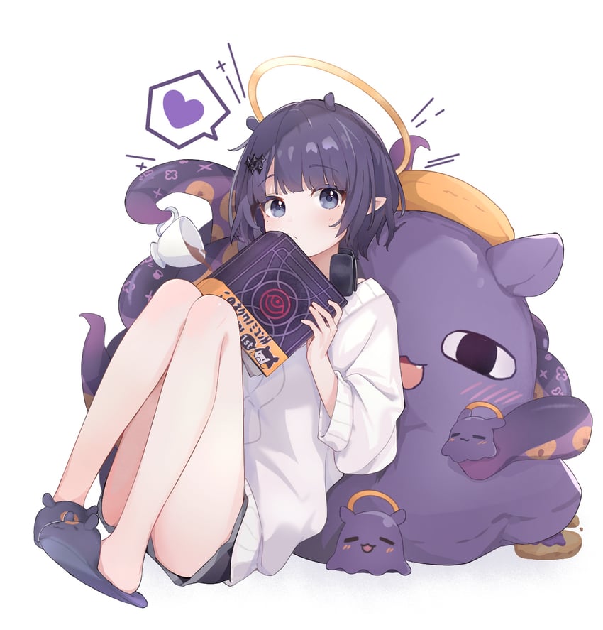 ninomae ina'nis, takodachi, and ao-chan (hololive and 1 more) drawn by nahae