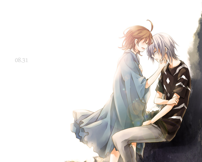 accelerator and last order (toaru majutsu no index) drawn by meso_(goma-meso)