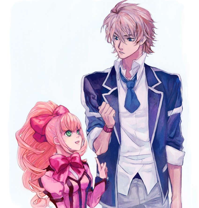 aiba ruri and tandouji alma (sacred seven) drawn by yaku_(ziroken)