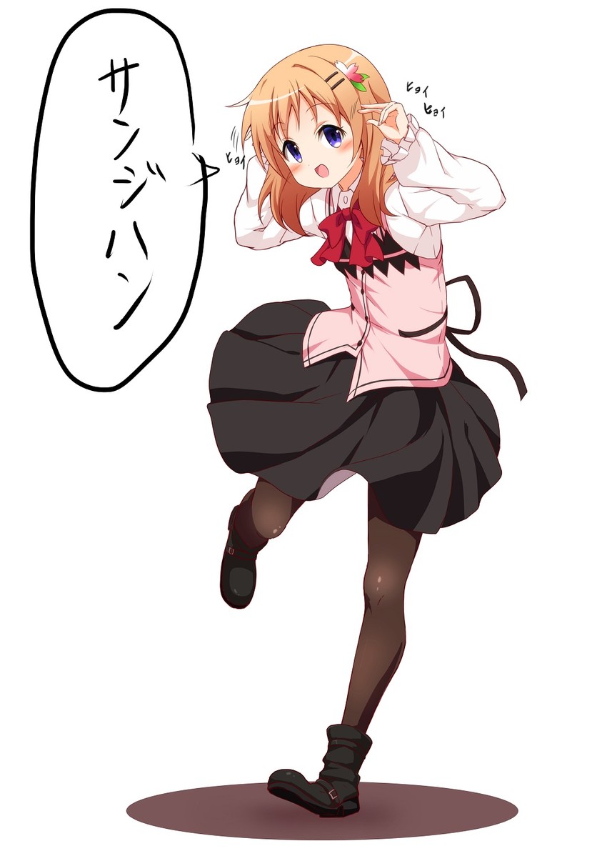 hoto cocoa (gochuumon wa usagi desu ka?) drawn by bassa