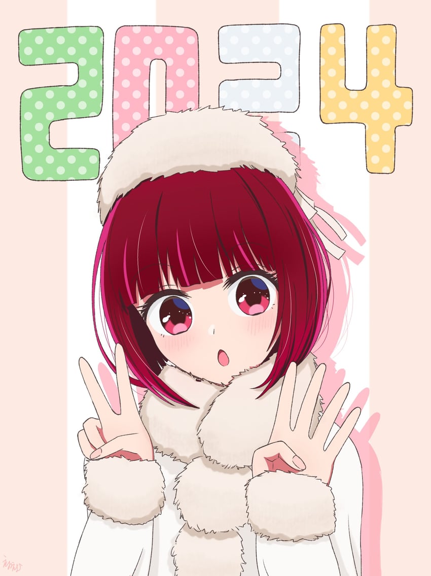 arima kana (oshi no ko) drawn by nm_(blue-rapid)