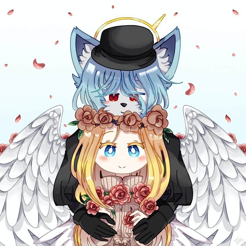 edith liddell and jack (black souls and 1 more) drawn by faydee