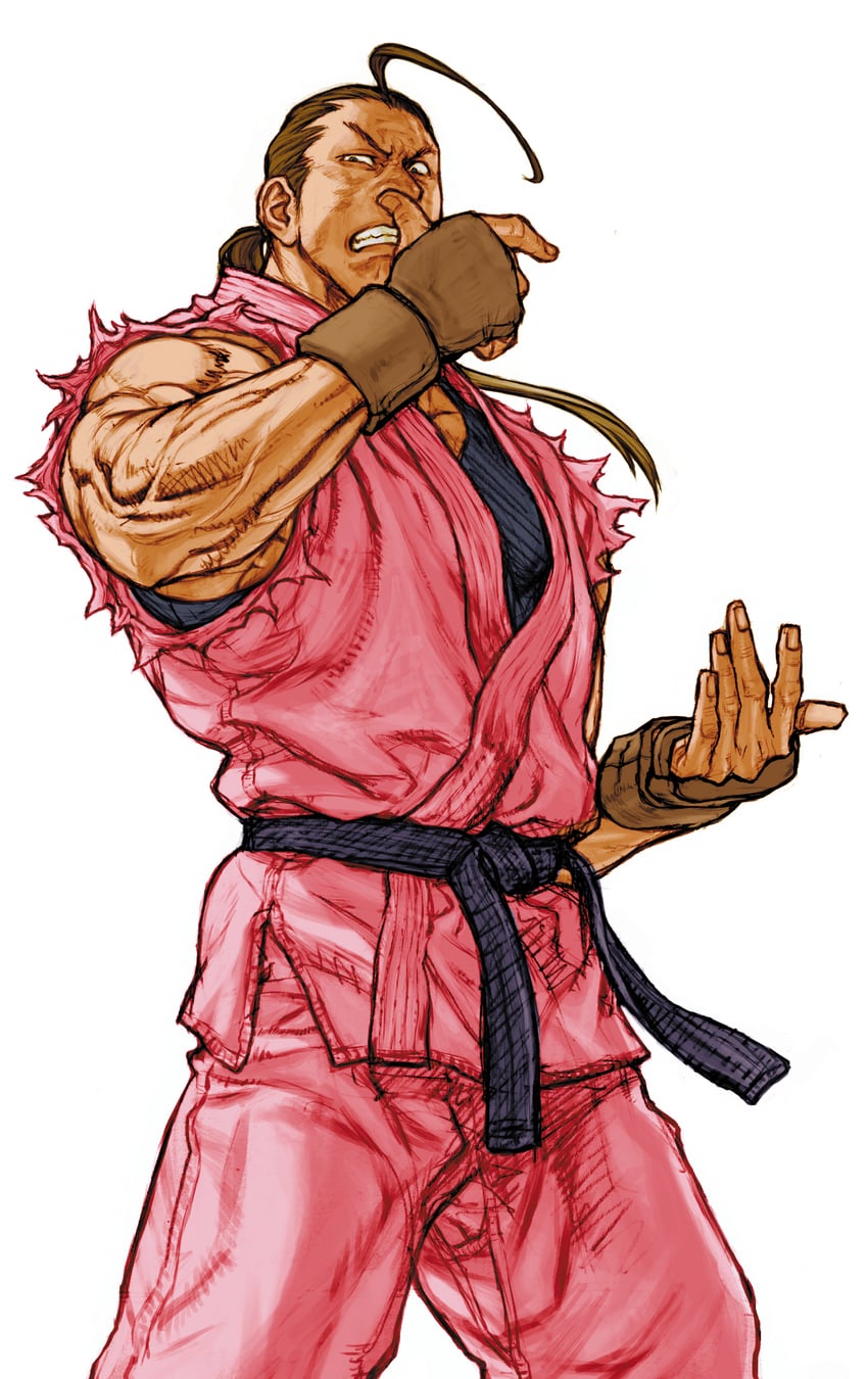 hibiki dan (street fighter and 1 more) drawn by nishimura_kinu