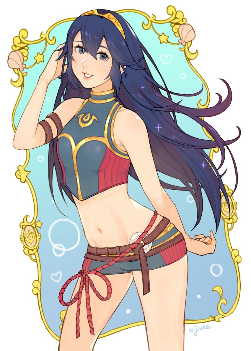 lucina (fire emblem and 2 more) drawn by jivke
