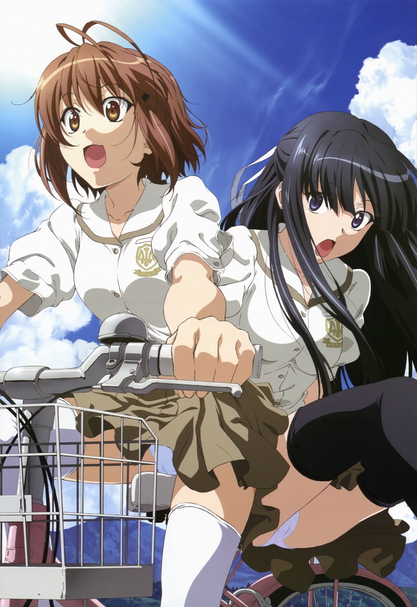 amatsume akira and migiwa kazuha (nyantype and 1 more) drawn by suzuki_gou