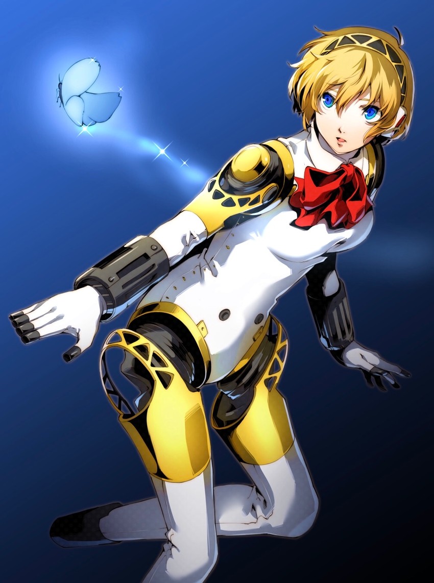 aigis (persona and 1 more) drawn by nakano_maru