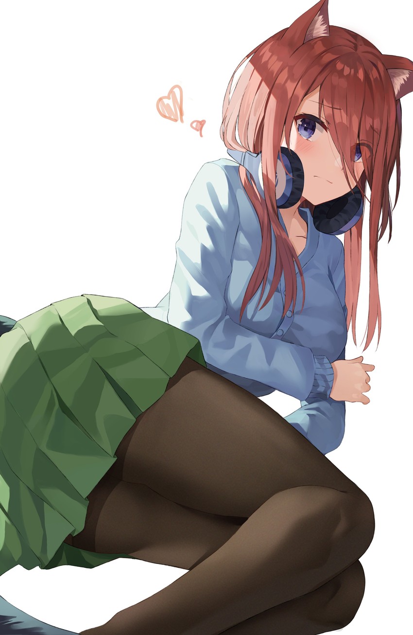 nakano miku (go-toubun no hanayome) drawn by k.j.