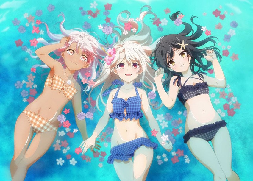illyasviel von einzbern, chloe von einzbern, and miyu edelfelt (fate and 1 more)