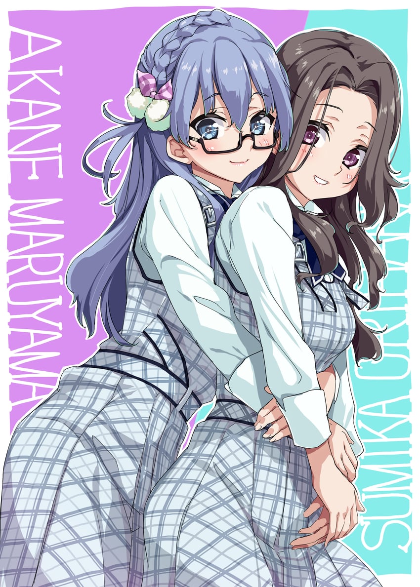 maruyama akane and orihara sumika (22/7) drawn by kisairo_kaede