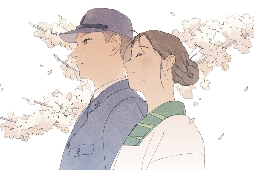 urano suzu and houjou shuusaku (kono sekai no katasumi ni) drawn by oomiya_io