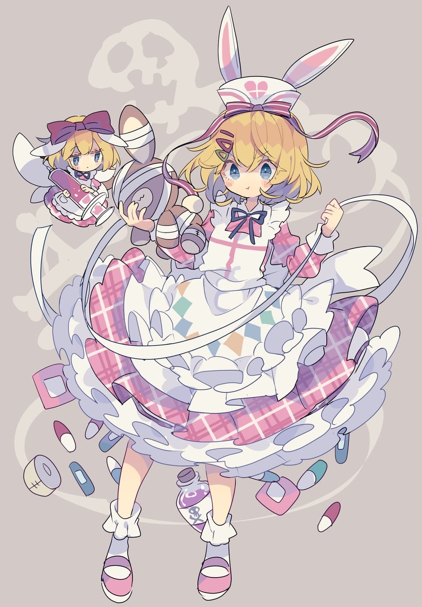 medicine melancholy and su-san (touhou and 1 more) drawn by nikorashi-ka