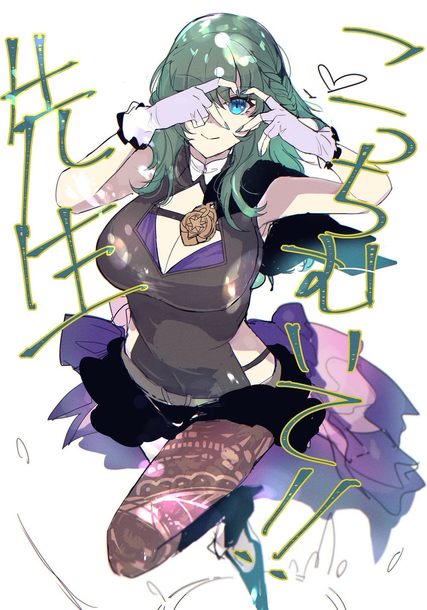 female byleth (fire emblem and 1 more) drawn by mocha_(motiko0419)