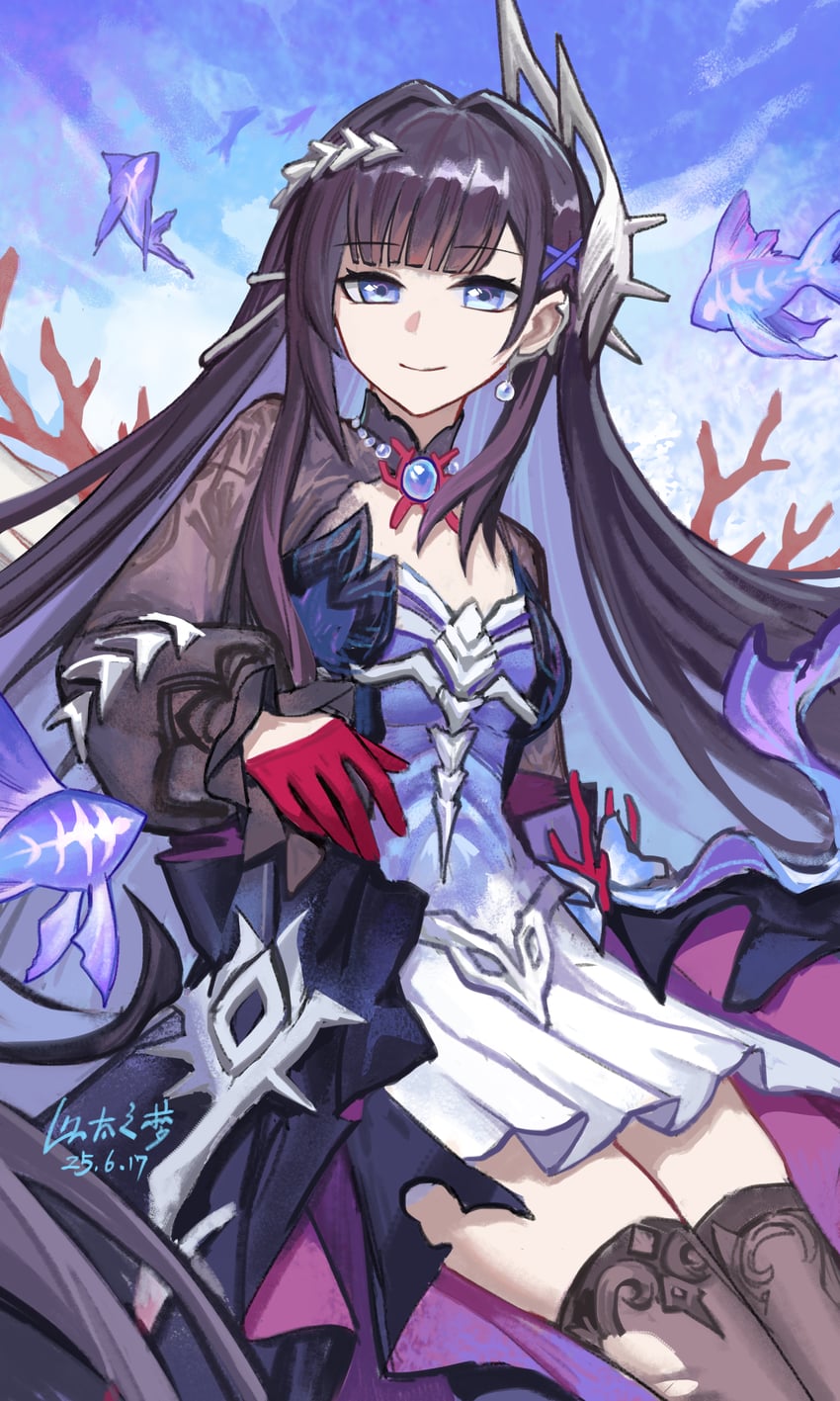 hysilens (honkai and 1 more) drawn by yitai_zhi_meng