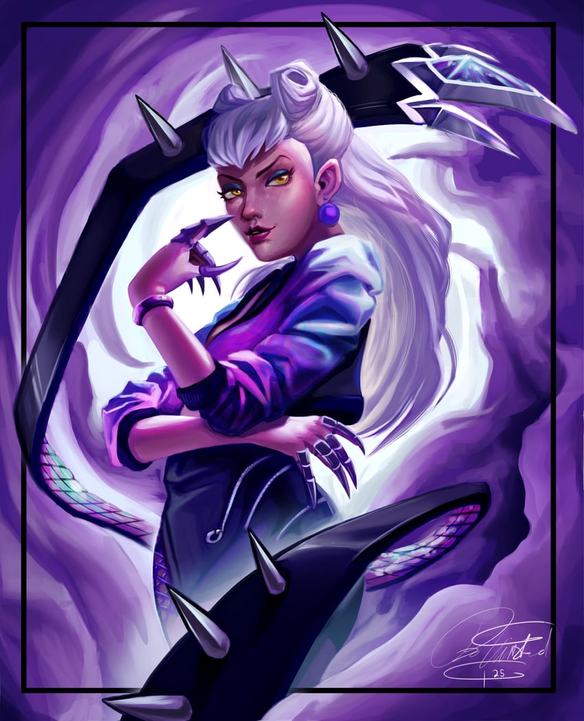evelynn and k/da all out evelynn (league of legends) drawn by bgwtattoos