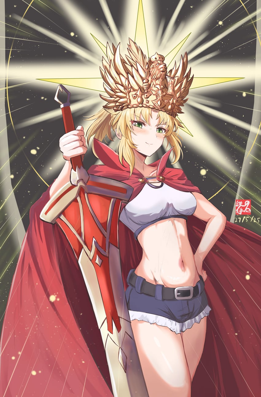 mordred (fate and 1 more) drawn by tetsu_no_samurai