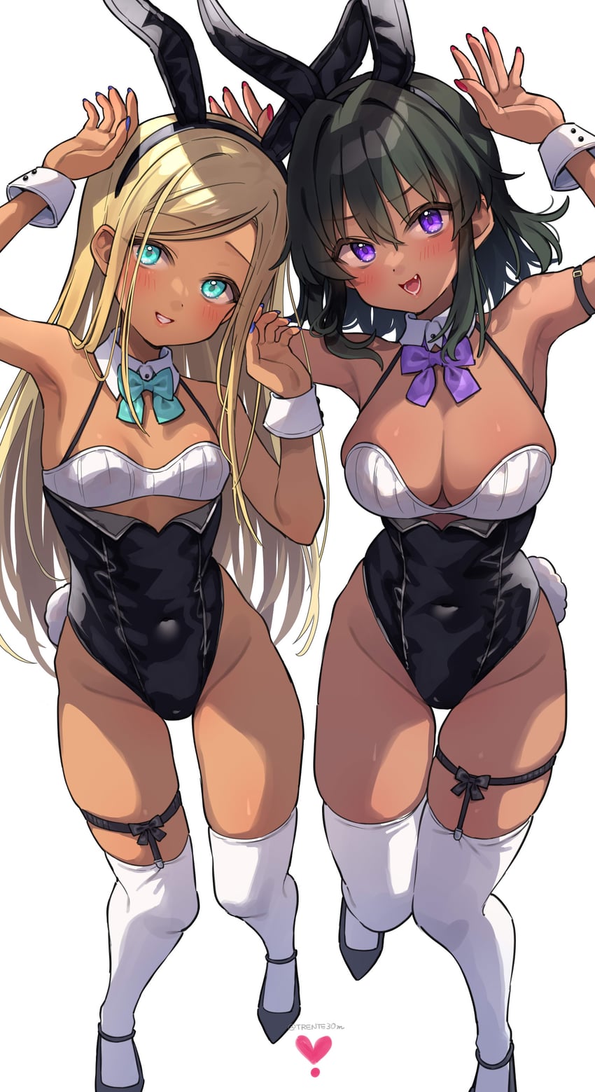 natalia and layla (idolmaster and 1 more) drawn by trente