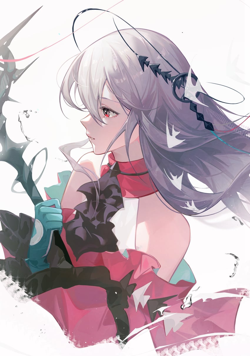 skadi and skadi the corrupting heart (arknights) drawn by tolu_ya