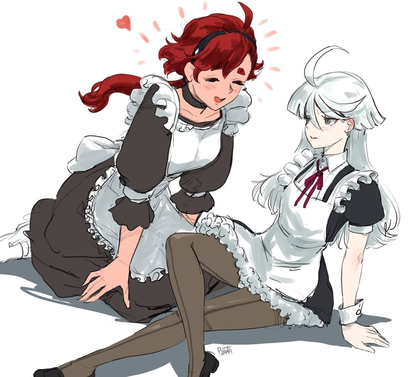 suletta mercury and miorine rembran (gundam and 1 more) drawn by pirata_(gailtonatiu)