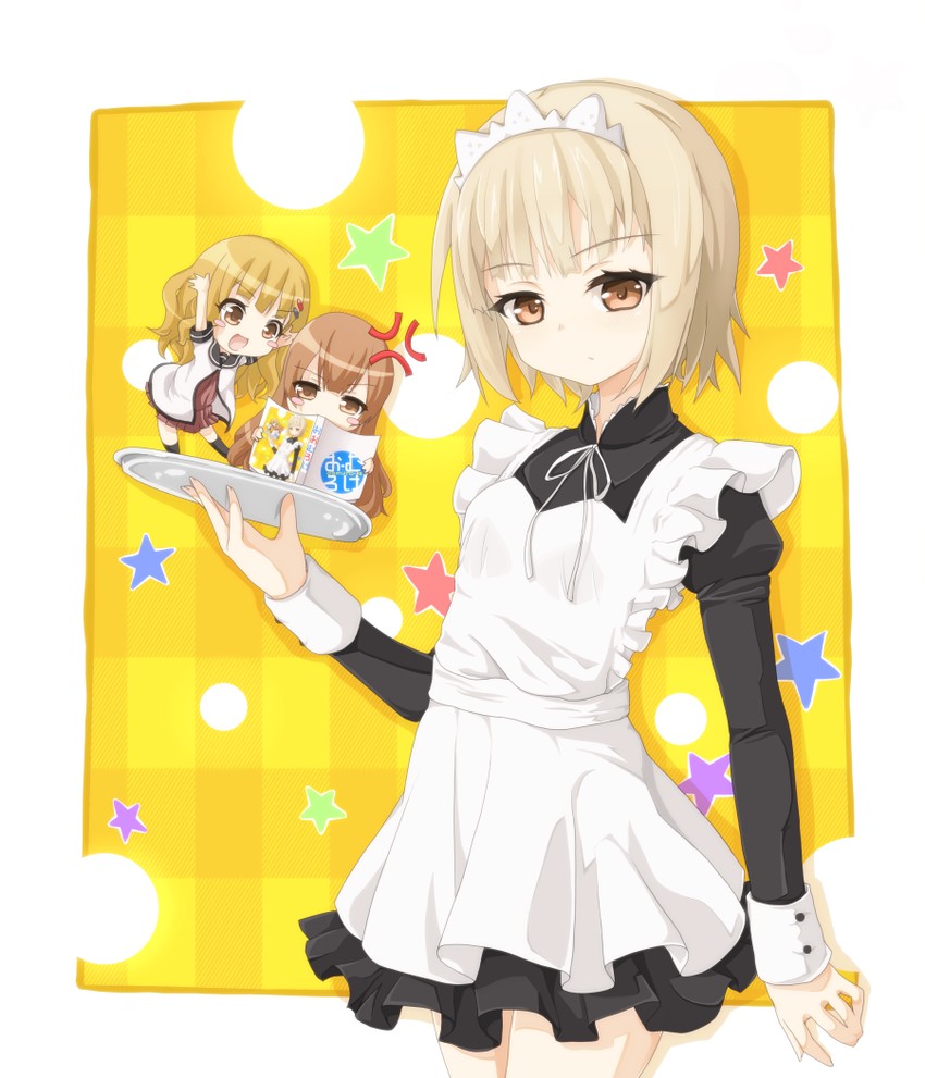 oomuro sakurako, oomuro hanako, and oomuro nadeshiko (yuruyuri) drawn by rateratte